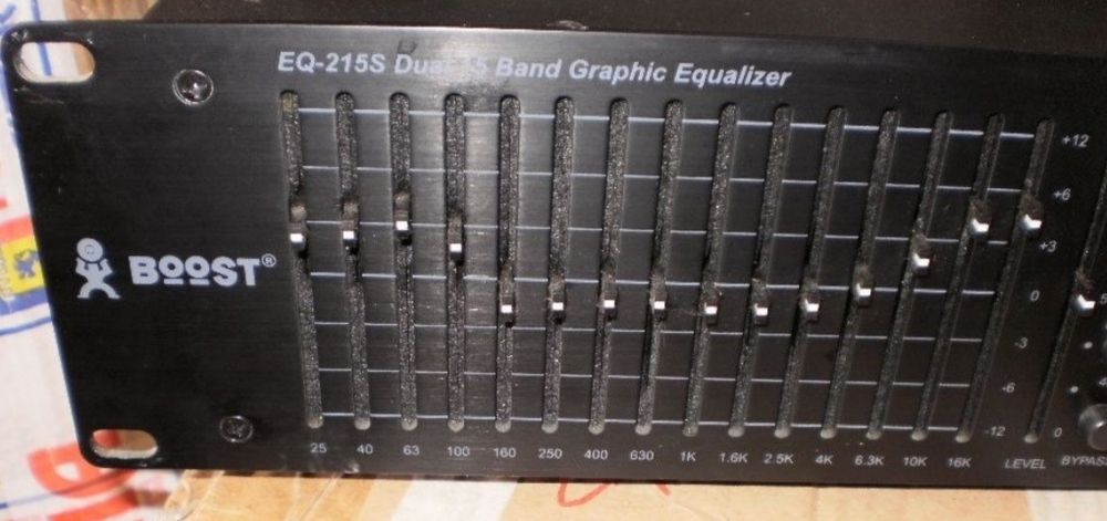 Vand Equalizer BOOST EQ 215S Dual 15 Band Graphic