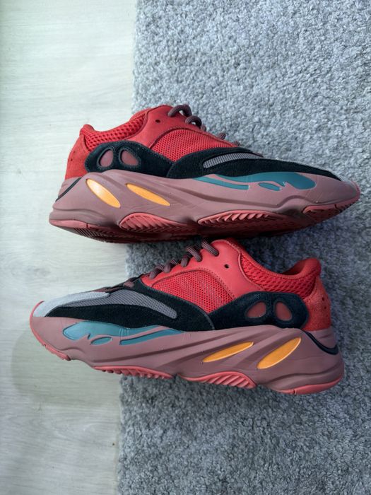 Yeezy 700 v1 hi res red