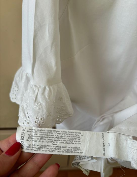 Camasa alba LCW nepurtata