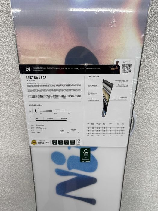 placa noua snowboard nitro lectra L146cm