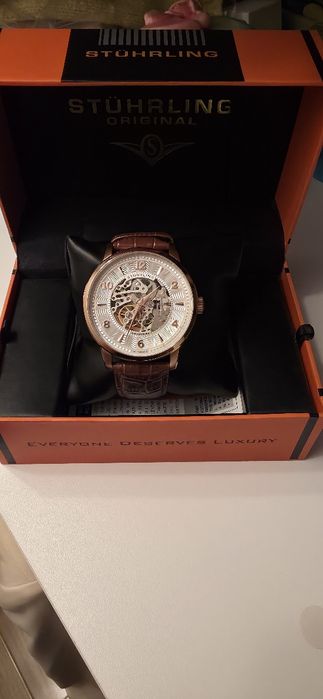 Vand ceas Stührling Aristocraft Automatic 48mm Skeleton