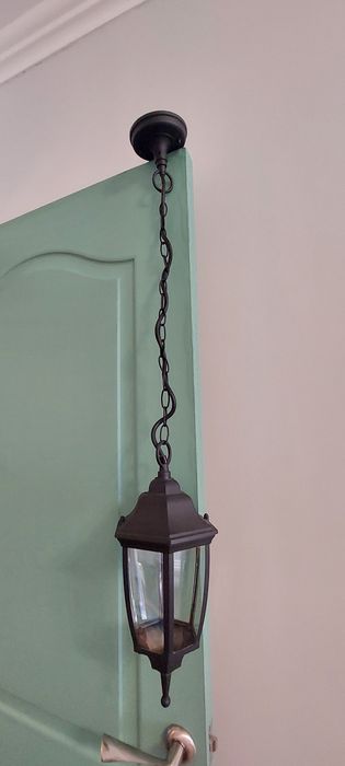 Люстра, лампы, стекло, метал