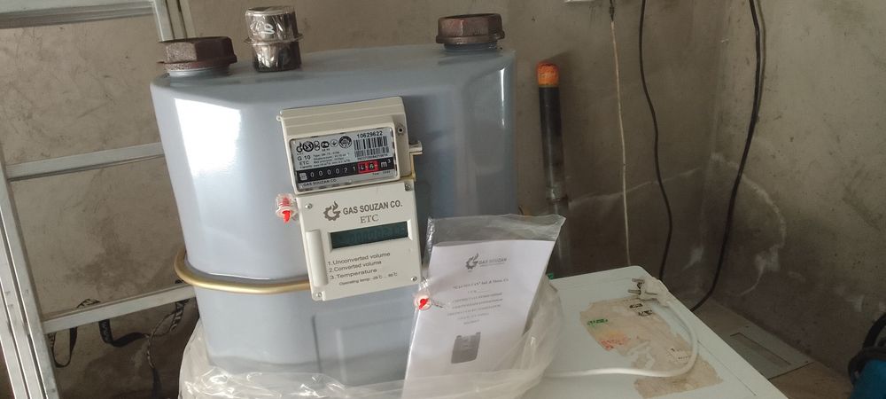 Газовые счетчик G10 с коректором