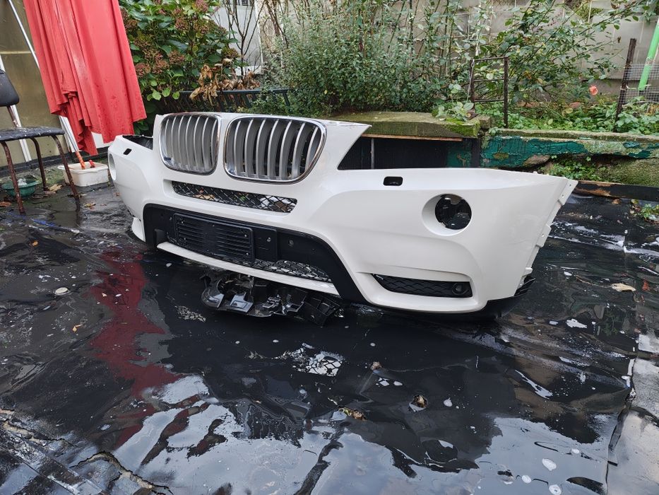 ОБОРУДВАНА! Предна броня BMW X3 F25