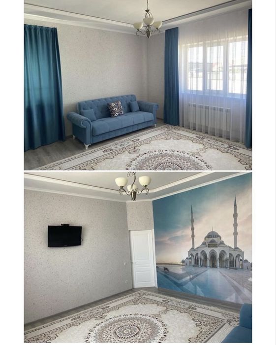 Дом мансардный большой