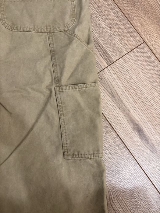 Джинсы бежевые карго