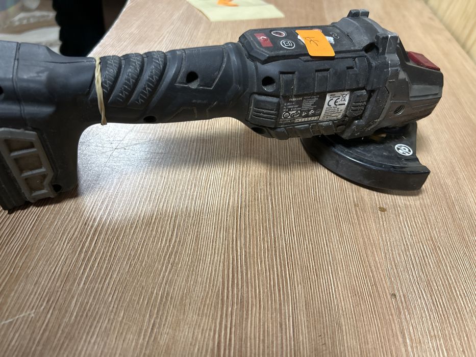 Акумулаторен ъглошлайф parkside