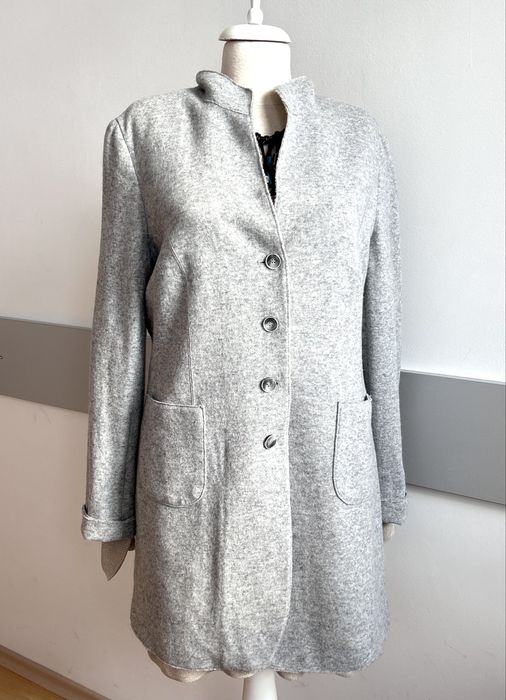 Страхотно елегантно вълнено палте л/тренч White Label