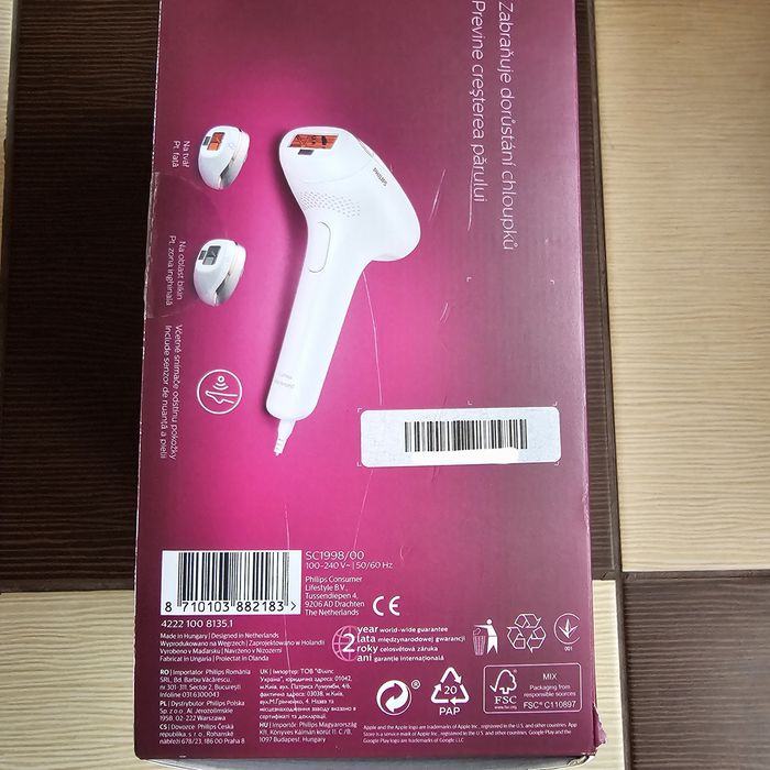 Epilator Philips IPL Lumea Advanced