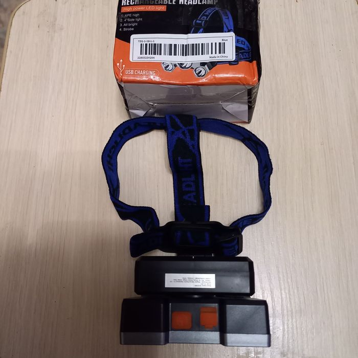 Фонарь налобный переносной