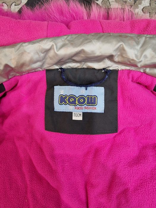 Зимний костюм на девочку.