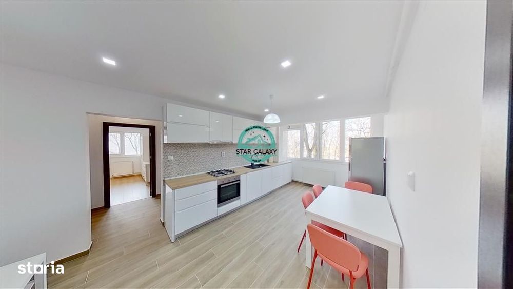 Inchiriez apartament cu 3 camere in Cornisa mobilat si utilat modern