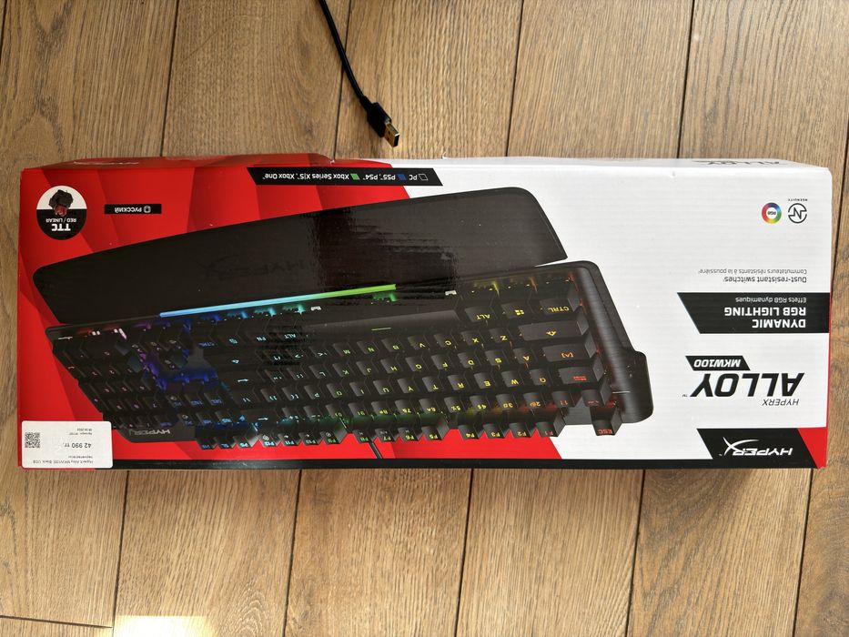Продаётся игровая клавиатура HyperX Alloy MKW100