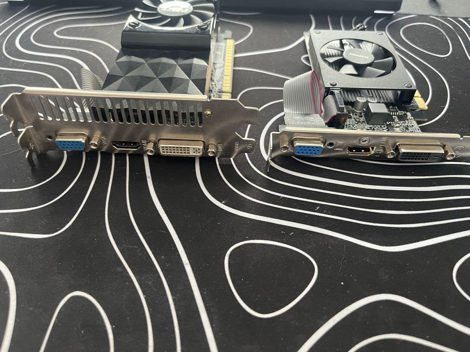 Продам рабочие видеокарты GT 710 и GT 630