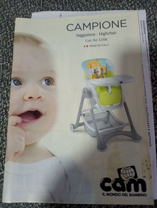 Scaun de masa Campione multifuncțional