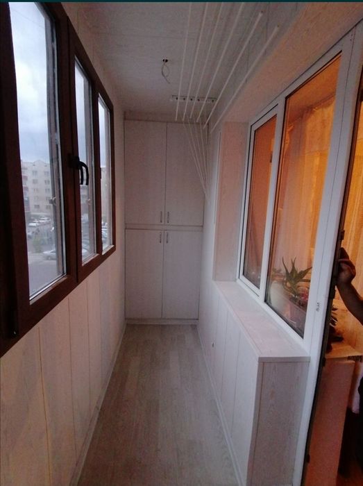 Ремонт балкона и утепление