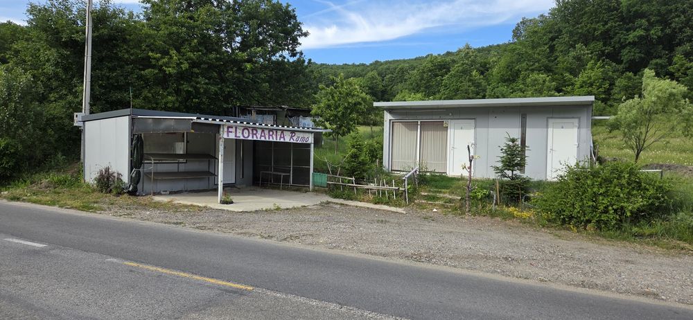 Spațiu comercial + Teren 3800 mp |a ieșire din Hațeg spre Mănăstirea Prislop