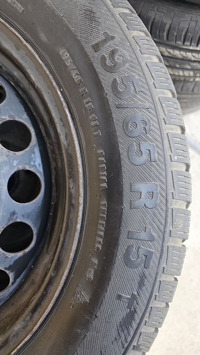 Cauciucuri 195 65 R15 cu jante 5x112
