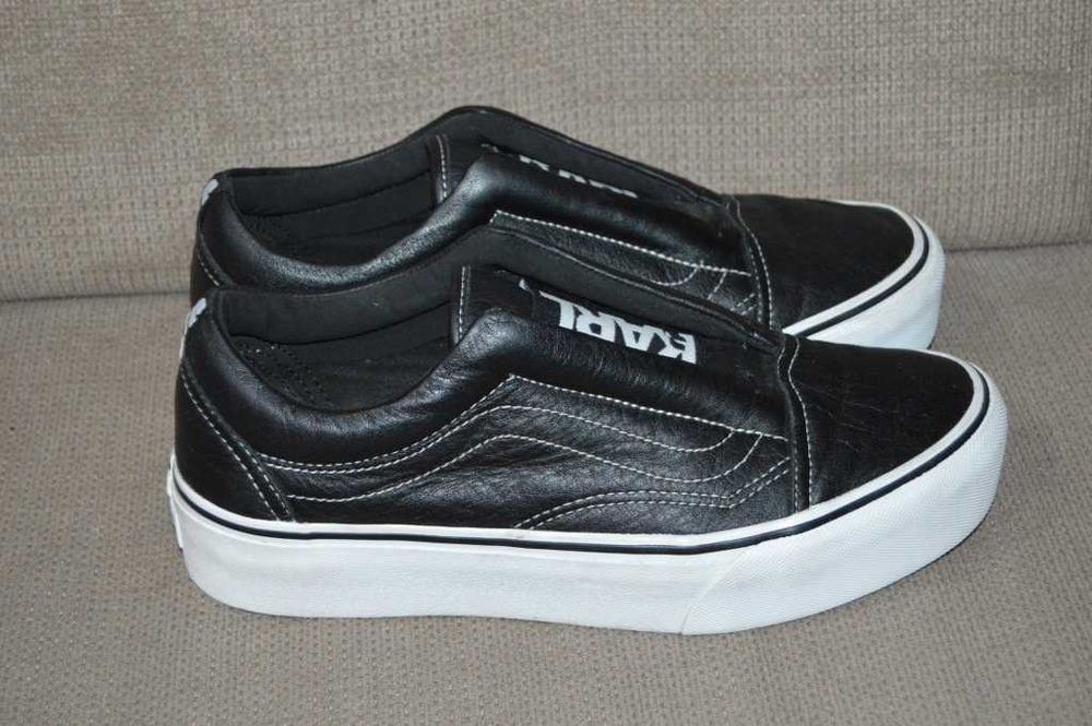 Vans x Karl Lagerfeld Old Skool Laceless Sneakers 40.5