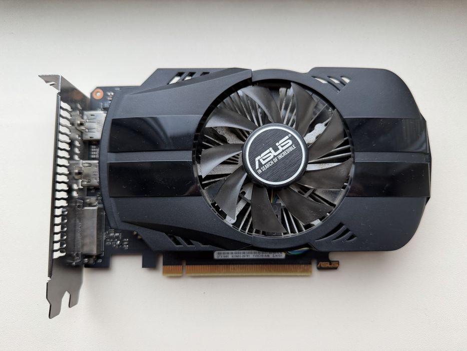 Видеокарта asus GTX 1650