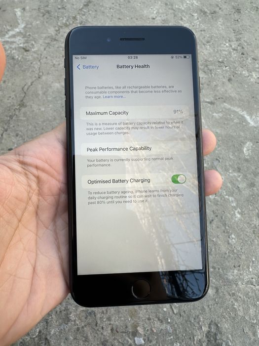 iphone 7 plus 32gb 91%