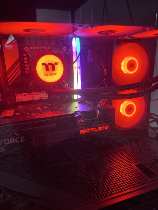 Новый игровой компьютер.