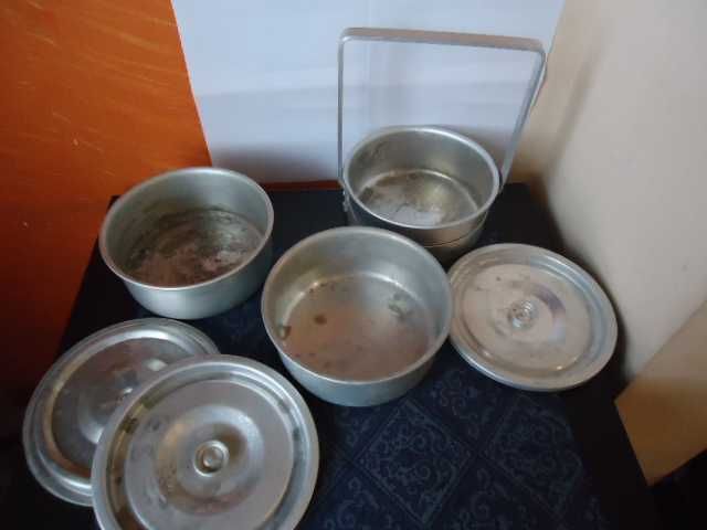 туристически комплект,канче,спиртник,чайник,тенджера за огнище