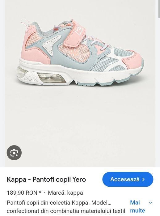 Adadidasi kappa mărimea 32 cm 20,3 cm