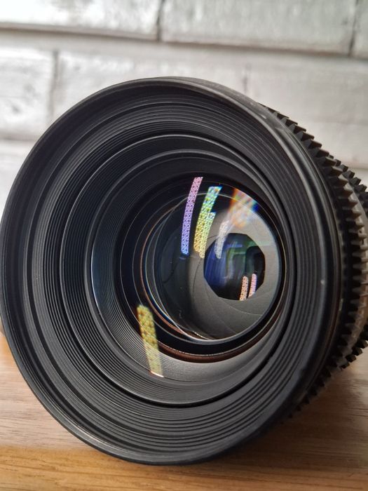 Samyang 50mm t1.5 cine Sony ef