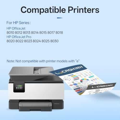 Нови HP 912XL Ink 4 броя Съвместими Касети OfficeJet 8010 8012 8015 8025 принтер мастило печат