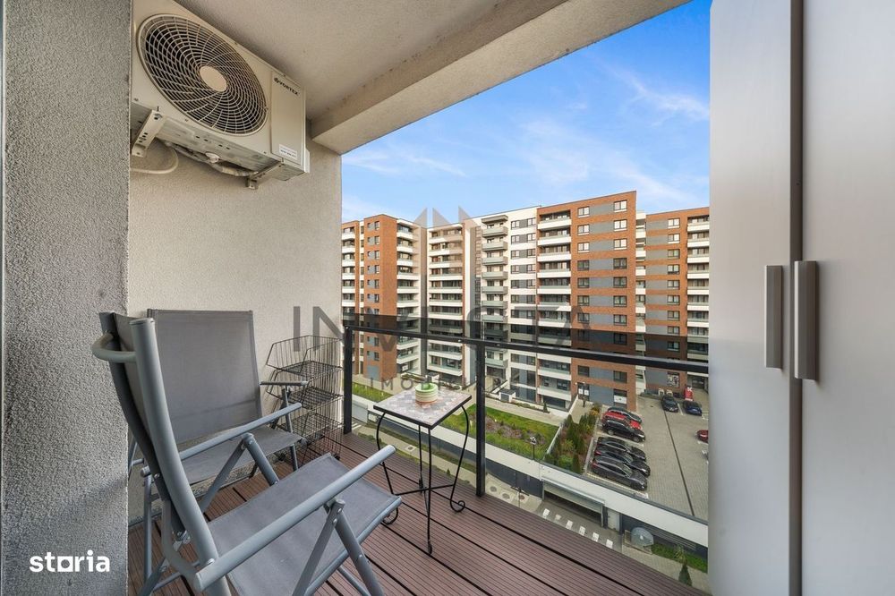 Apartament cu 2 camere si parcare de inchiriat in Park Lake Residence!