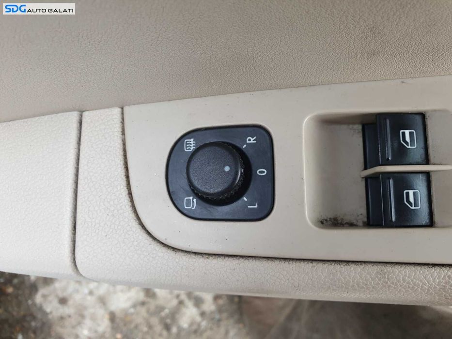 Buton Reglaj Oglinzi cu Pliere Rabatare Skoda Superb 2 2008 - 2015