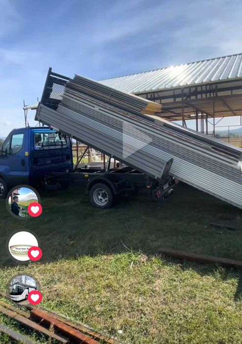 Transport materiale de constructii