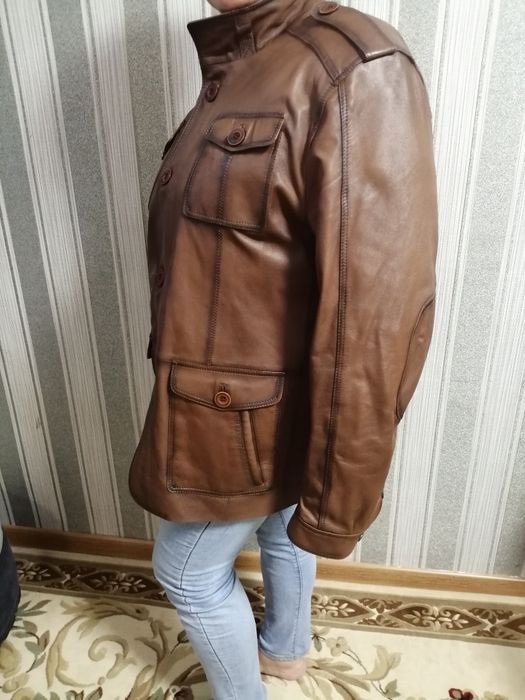 Кожанная куртка.