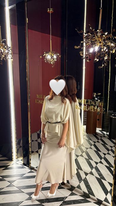 Вечернее женское платье выпускное