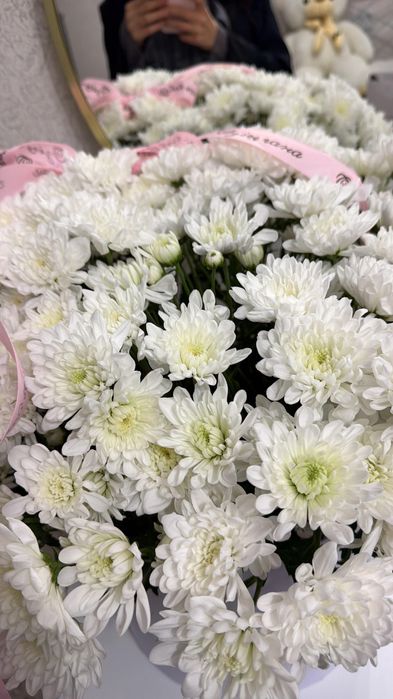 Готовый букет из ромашки