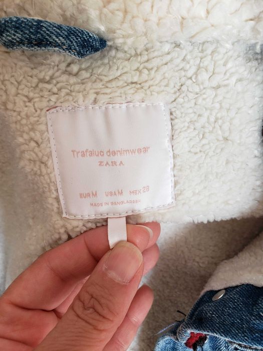 Zara Зимно яке с каракул