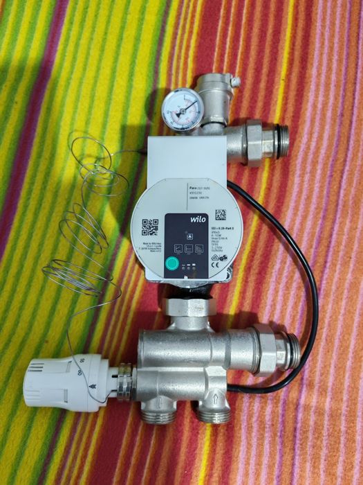 Grup amestec încălzire în pardoseală