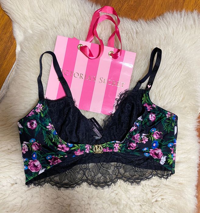 Суитен-бюстие мек без push-up victorias secret
