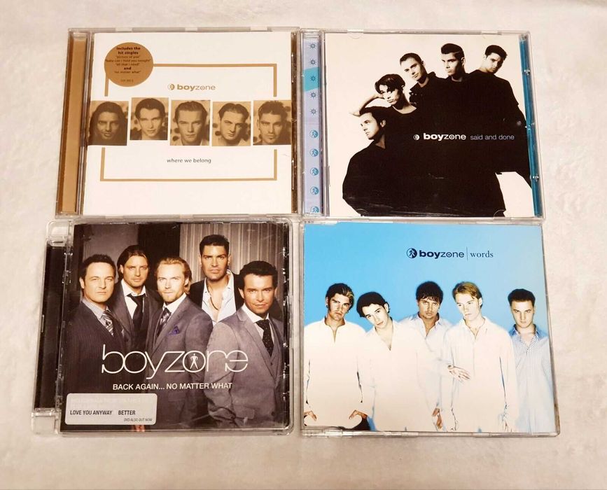 Colectie 17 cd-uri  BOYZONE / RONAN KEATING / ENRIQUE Iglesias