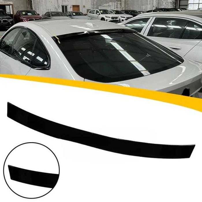 Eleron Luneta Lip Spoiler Geam BMW Seria 4 G22 Coupe, Negru Lucios