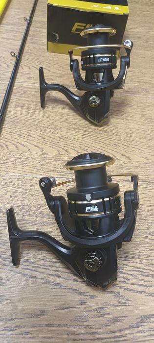SET 2 Lansete Feeder 3.0m ROBINHANacțiune 100-200gr + 2 Mulinete FL HP