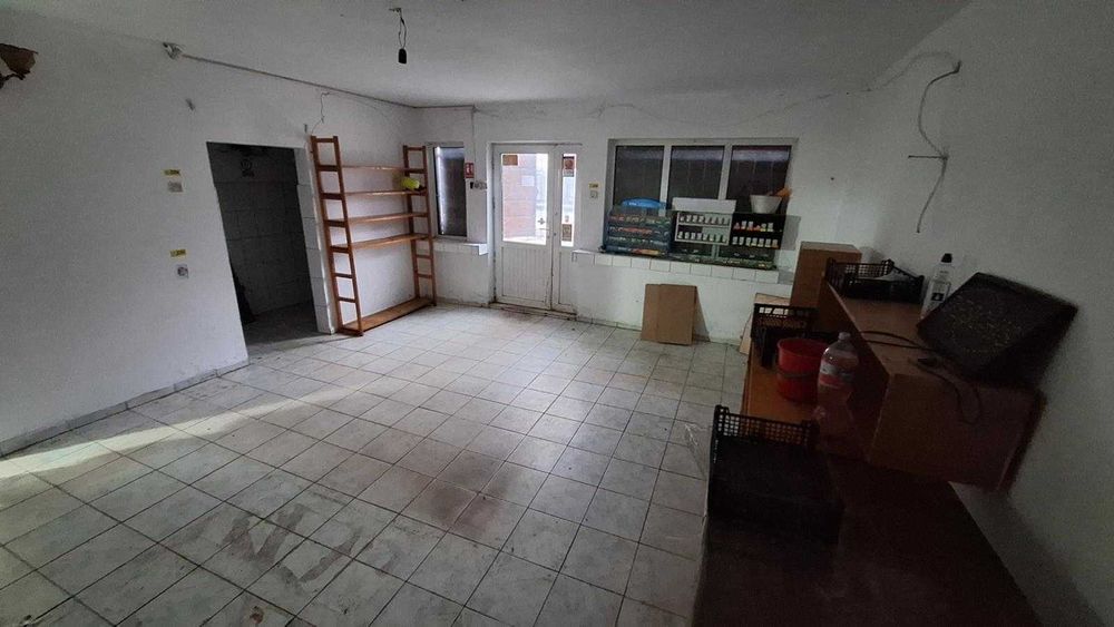 Spațiu comercial flexibil (64 mp + depozit) – Plosca, jud. Teleorman, poziție stradala la E70