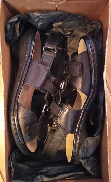 Дамски кожени сандали Rieker