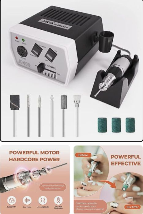 Freza unghii profesionala electrica JD400