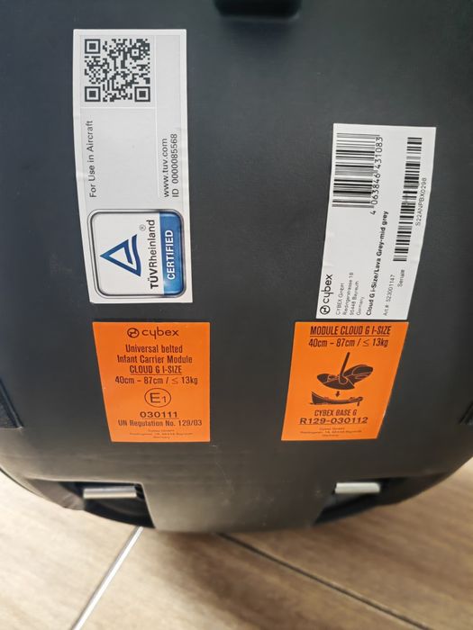 Cybex Cloud G i - size Lava grey