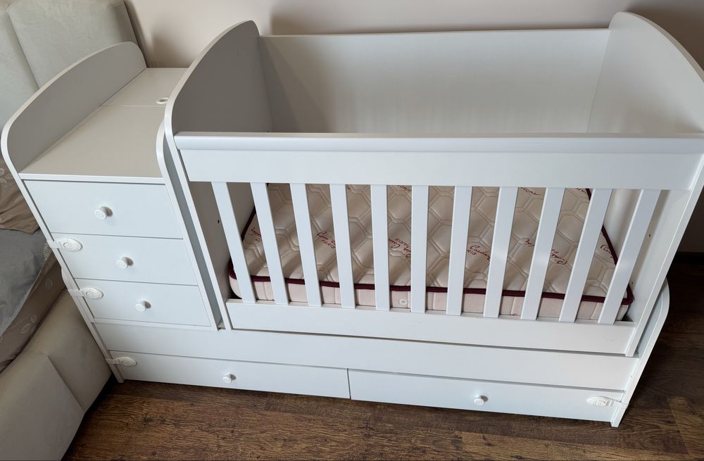 Дървено легло (кошара)  Dreamy с люлеещ механизъм