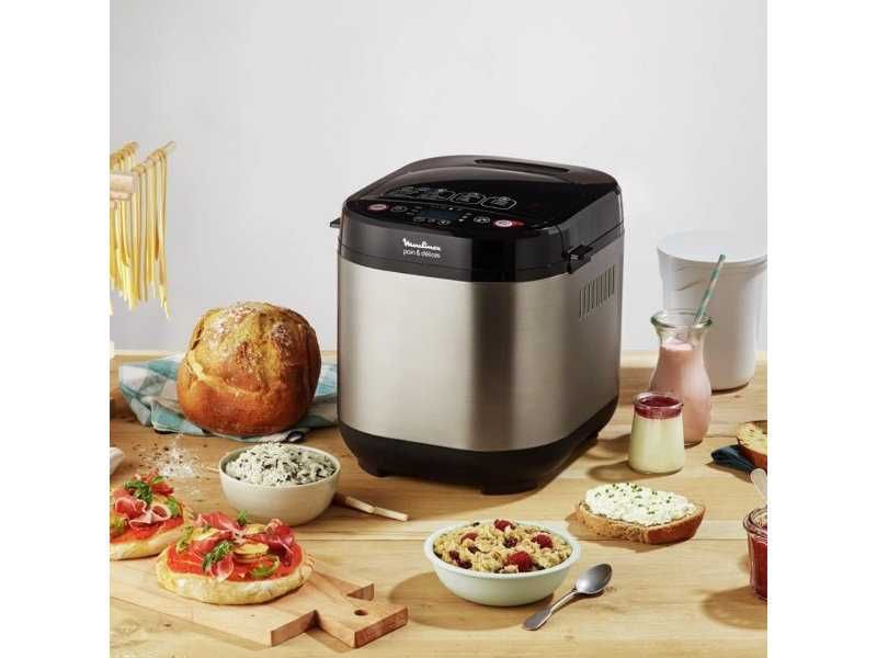 Хлебопекарна с 20 Програми Moulinex Bread & Delights OW240E, 720 W