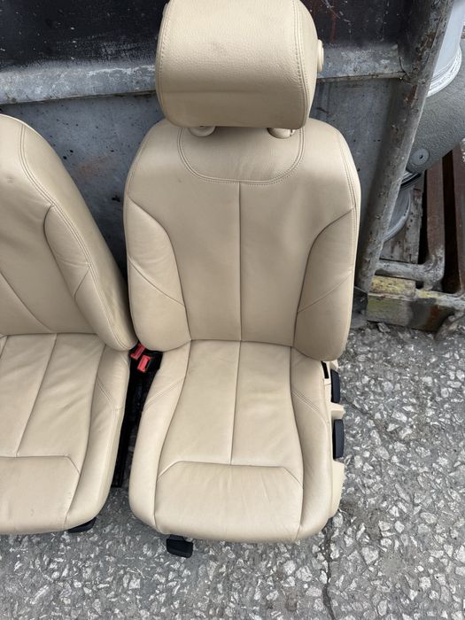 Кожен салон за BMW F30 бежов ном681