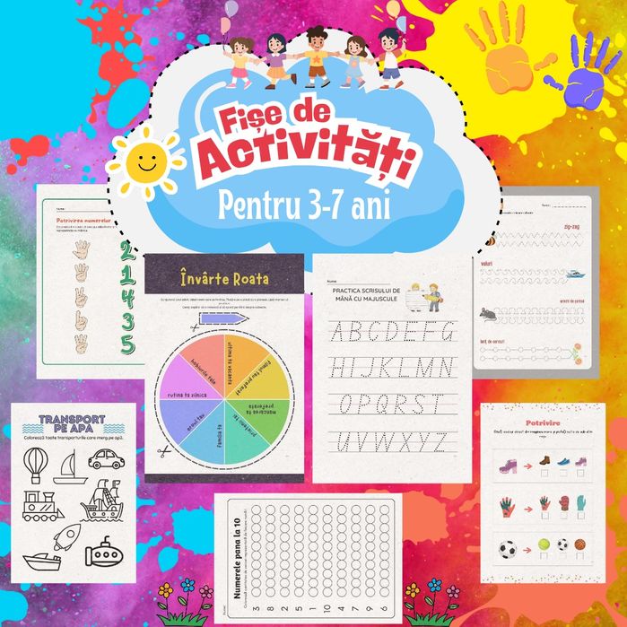 Nu stă locului? 800+ activități care țin copilul ocupat (2-7 ani)